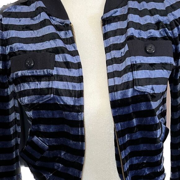 Marc jacobs velour striped jacket, so cool and chic! - Picture 6 of 7